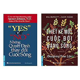 Ảnh bìa Combo 2 cuốn: Yes Or No - Những Quyết Định Thay Đổi Cuộc Sống + Thiết Kế Một Cuộc Đời Đáng Sống