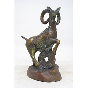 Mua Tượng Dê tài lộc trang trí bằng đồng