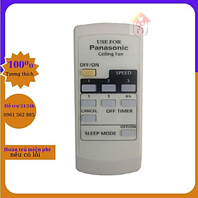 Mua Điều Khiển Remote Quạt Trần Panasonic 4 Cánh-Bảo Hành Đổi Mới