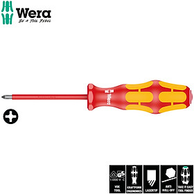 Mua Tua vít 4 cạnh cách điện 162 i PH VDE   PH1 x80mm  Lasertip  Wera 05006152001