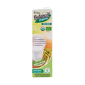 Sữa gạo hữu cơ giàu canxi không đường 4CARE BALANCE ORGANIC 1L