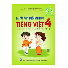 Sách - Bài tập phát triển năng lực Tiếng Việt 4 Tập một (Biên soạn theo SGK kết nối)