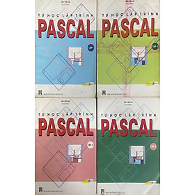 Combo Tự Học Lập Trình Pascal Tập 1 + Tập 2 + Tập 3 + Tập 4 ( 4 cuốn)