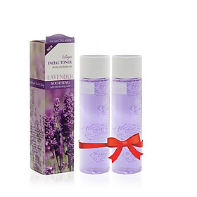 Combo 2 chai nước nước cân bằng da chiết xuất từ Hoa oải hương dành riêng cho da nhạy cảm Lamcosmé (120ml)