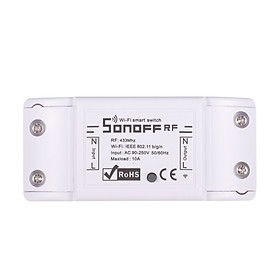 Công Tắc Điện Thông Minh Wifi SONOFF RF Trắng