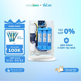 Mua Máy lọc nước sạch uống trực tiếp KAROFI KAQ-U05/U95 bình 6L để gầm màng RO Mỹ hệ thống 10 lõi nhỏ gọn hàng chính hãng