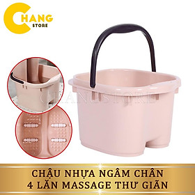 Mua Chậu Ngâm Chân Có Con Lăn Massage Lòng Bàn Chân  Chậu Nhựa Ngâm Massage Chân Tiện Lợi