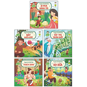 Bộ Sách Truyện Cổ Tích Việt Nam (Song Ngữ Việt-Anh) (Bộ 5 Cuốn) - Khánh Vân, Cá, Kim Nhi Lê