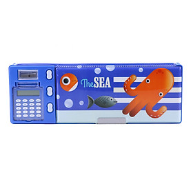 Hộp Bút Hít 3547 - Xanh Dương - Mẫu Ngẫu Nhiên