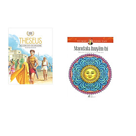 Combo 2 cuốn sách: Thần thoại vàng: Theseus và cuộn chỉ của Ariadne + Tô màu sáng tạo: Mandala Huyền bí