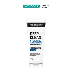 Sữa Rửa Mặt Neutrogena Dưỡng Ẩm Deep Clean Hydrating 100g