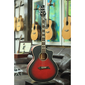 Mua Đàn Guitar Acoustic NG-RED có tích hợp sẵn EQ