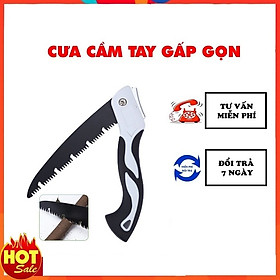 Hình ảnh Cưa Cây Cưa Gỗ Cưa Xếp Lưỡi Thép Hợp Kim SK5 - Cưa Cầm Tay Gấp Gọn