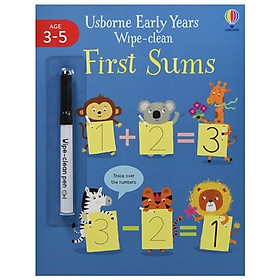 Ảnh bìa Early Years Wipe-Clean First Sums