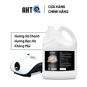 Dung dịch phun khói khử mùi ô tô xe hơi Nano Xclean For Horeca 5 Lít Dùng Cho Máy Phun Khói Khử Khuẩn-Diệt Khuẩn Khử Mùi Nhà Hàng, khách sạn, karaoke, ô tô, Bếp-Nano Bạc AHTC