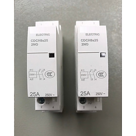 Khởi động từ 1 pha 40A 220V - 2NO - Contactor tép 1 pha 25A/40A