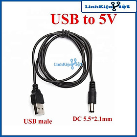 Dây USB - DC 5.5*2.1