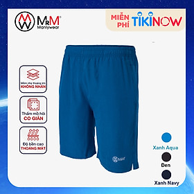 Quần đùi short gió nam thể thao Basic trẻ trung năng động, thoáng mát co giãn 4 chiều MRM Manlywear