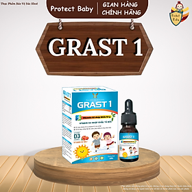 Dung dịch nhỏ giọt bổ sung vitamin K2 D3 cho trẻ GRAST 1 (10ml)