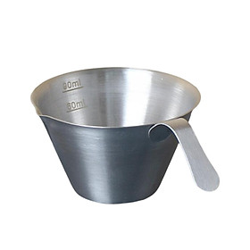 Stainless Steel Espresso Measuring Cup Coffee Mug Bar Drink Mugs for Kitchen
