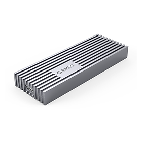 Hình ảnh Hộp đựng ổ cứng SSD M2 NVME Type-C Orico M233C3-G4-GY tốc độ 20Gbps Màu xám - Hàng chính hãng