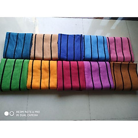 Mua Chăn Mền nỉ sọc lớn nhiều màu sắc đẹp. chăn mền