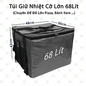 Giữ Nhiệt Cỡ Lớn 68 Lít