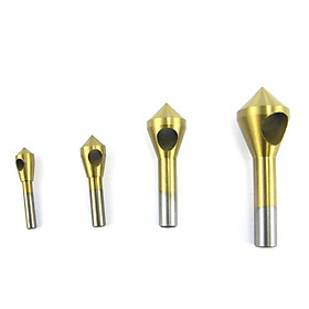 Mua BỘ 4 MŨI DOA LỖ KIM LOẠI DẠNG ĐẦU NÓN LỖ PHAY XIÊN 2-20MM