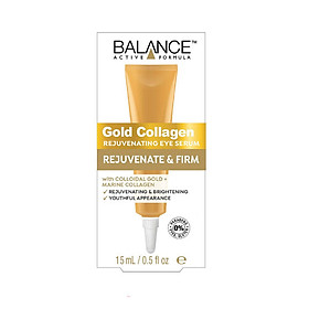 Tinh chất dưỡng mắt BALANCE GOLD COLLAGEN REJUVENATING EYE SERUM 15ml