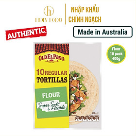 Vỏ Bánh Tortilla Mexico Tortillas Old El Paso Flour 10 pack 400g