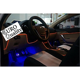 Bộ Đèn Led Dây Sợi Quang 4m viền nội thất đổi nhiều màu nội thất ô tô