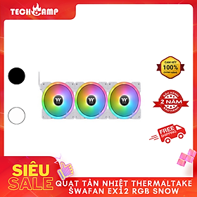 Mua QUẠT TẢN NHIỆT Thermaltake SWAFAN EX12 RGB - Hàng chính hãng