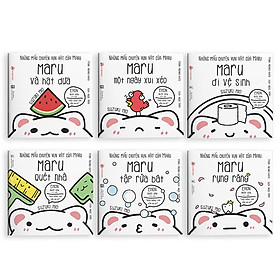 Ehon Combo 6 cuốn Maru Ehon Nhật Bản dành cho bé từ 2 8 tuổi - Bản Quyền