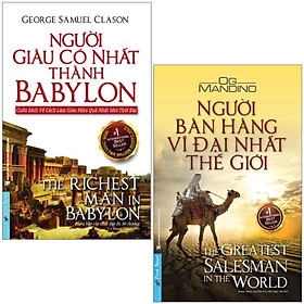 Combo Sách Người Giàu Có Nhất Thành Babylon + Người Bán Hàng Vĩ Đại Nhất