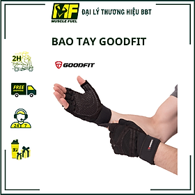 Bao tay thể hình gym có Quấn cổ tay