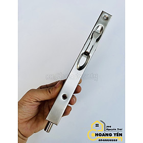 Mua Chốt âm cửa inox mờ dài 15cm 20cm 25cm  30cm  Chốt cổng inox âm