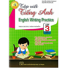 sách - Tập Viết Tiếng Anh Lớp 3 - Tập 1 (Theo Chương Trình Thí Điểm)