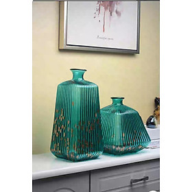 Combo lọ hoa cao cấp cực sanh chảnh cho phòng khách - Lọ hoa đẹp, decor trang trí để bàn