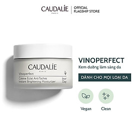 Kem dưỡng làm sáng da Caudalie Vinoperfect Instant Brightening Moisturizer - 50ml