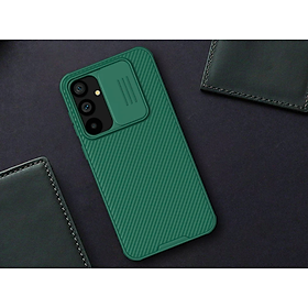 Ốp lưng cho Samsung Galaxy S23 FE bảo vệ camera chống sốc hiệu Nillkin Camshield có khung & nắp đậy bảo vệ Camera - Hàng nhập khẩu