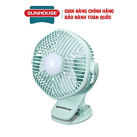 Mua Quạt tích điện mini Sunhouse SHD7111  Công suất 7W  Có thể hoạt động liên tục 2-4.5 giờ  Hàng chính hãng - Bảo hành 12 tháng