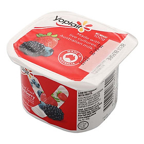 Sữa chua trái cây tươi ít béo Yoplait Lite Vanilla - hộp 100gr