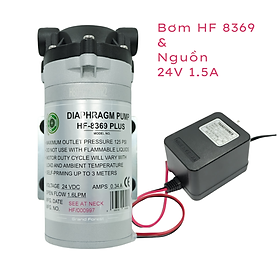Mua Bơm tăng áp máy lọc nước 24V cho tất cả máy lọc nước  HF 8369 PLUS  hút đẩy  Hàng chính hãng