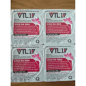 Mua Combo 4 hộp phân bón vi lượng VTL17 kích ra hoa - hộp 10ml