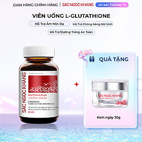 Viên Uống Sắc Ngọc Khang Dưỡng Trắng Sáng Da Whitening Plus 60 Viên