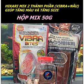 Thức ăn HIKARI MIX PRO tăng màu và tăng size, bổ sung vitamin tăng đề kháng cho cá Đĩa,Cầu Vồng,Thần Tiên, hồng my