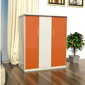 Mua Tủ nhựa 3 cánh màu cam T309