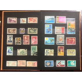 Album tem Việt Nam thời kỳ 194x -195x gần 100 con sưu tầm, nhiều tem hiếm