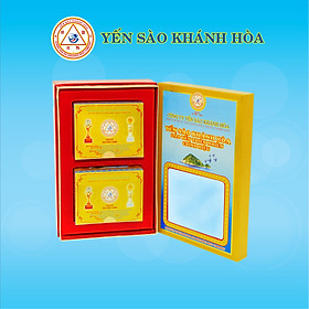 2 hộp 5g Yến sào đảo thiên nhiên Khánh Hòa tinh chế hộp quà tặng - 012G2