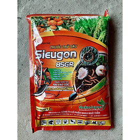 Thuốc trừ sâu dạng rãi SIEUGON 85GR trừ sâu đục thân lúa, bọ hà, sùng đất - gói 1kg